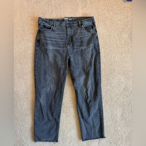 Old Navy Women's Charcoal Ankle Jeans